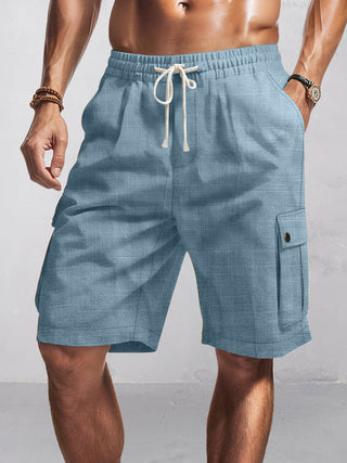 Short cargo en coton essentiel