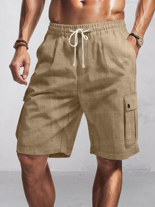 Short cargo en coton essentiel