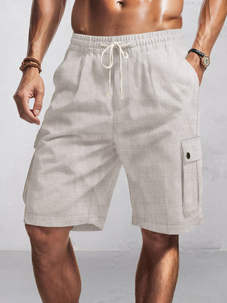 Short cargo en coton essentiel