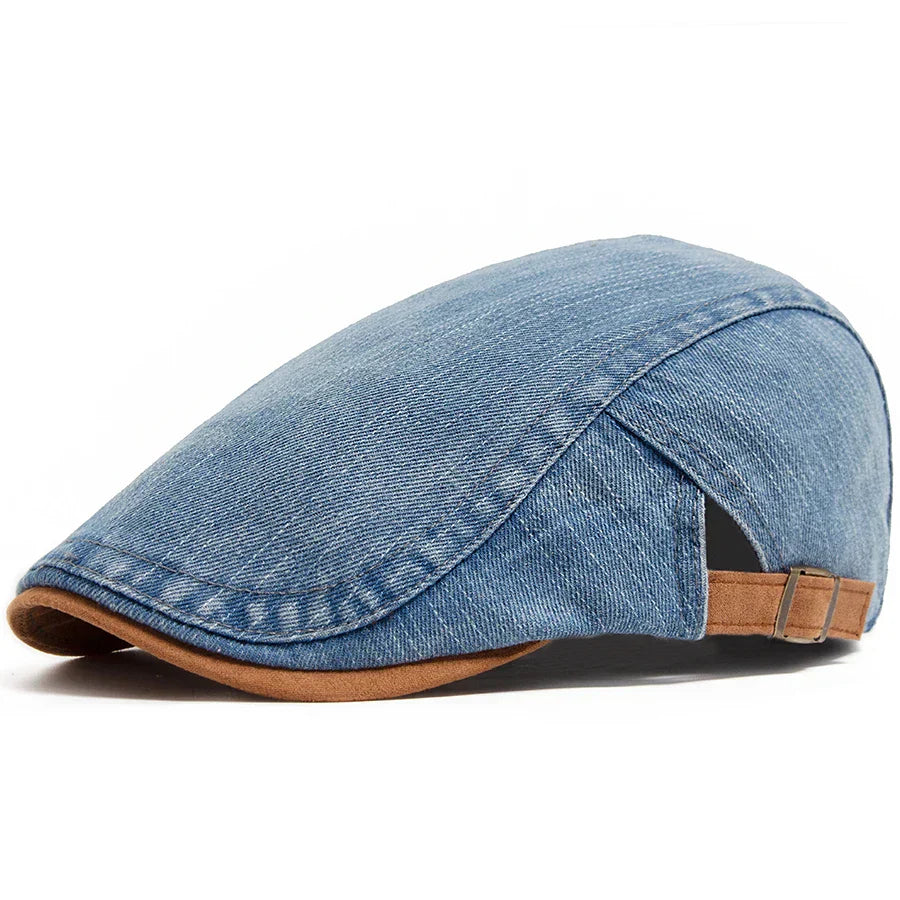Casquette en denim pour homme