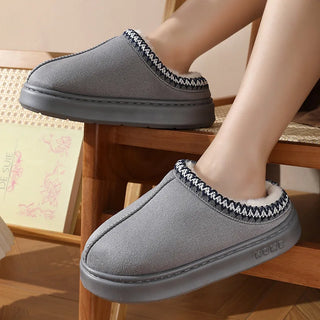 Chaussons à doublure chaude