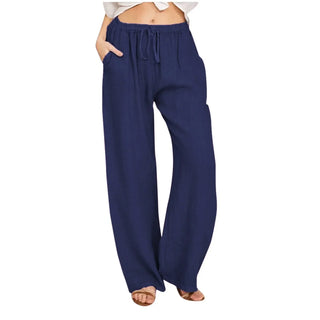 Pantalon confort à jambe large