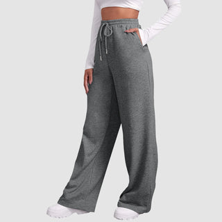 Joggers à jambe large et coupe décontractée