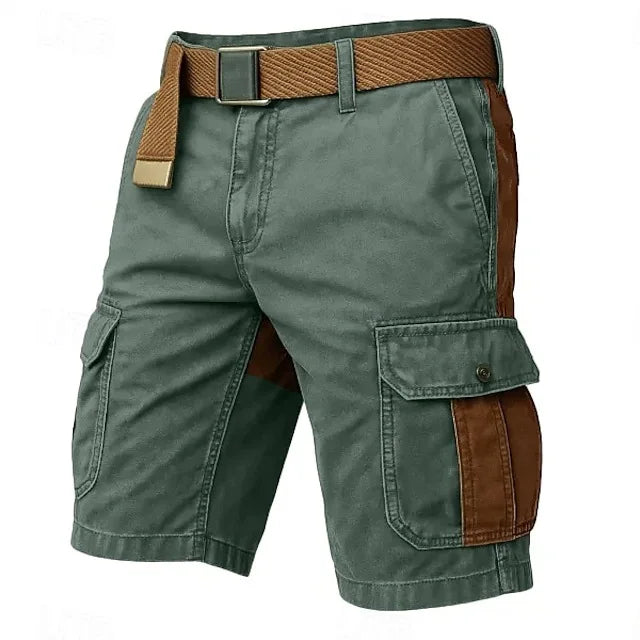 Short cargo d'été en coton