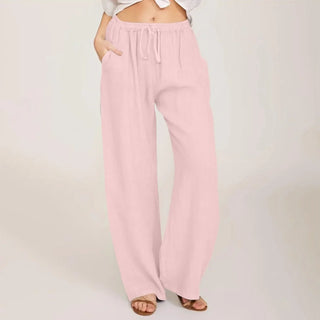 Pantalon confort à jambe large
