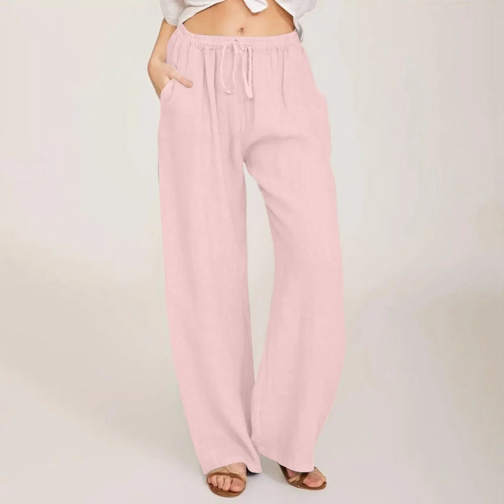 Pantalon confort à jambe large