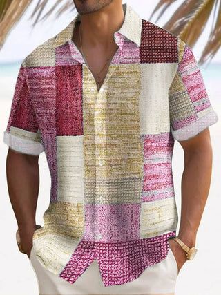 Chemise élégante à manches courtes