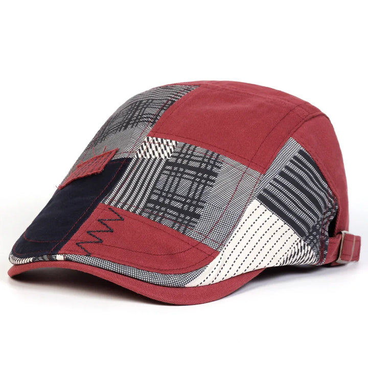 Casquette patchwork pour homme