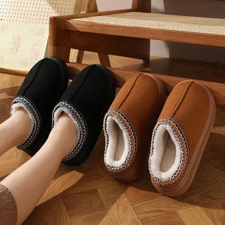 Chaussons à doublure chaude