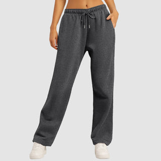 Joggers à jambe large et coupe décontractée