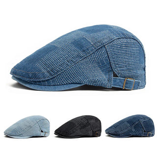 Casquette en denim pour homme