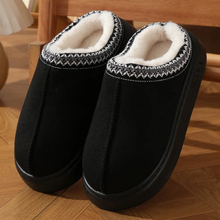 Chaussons à doublure chaude