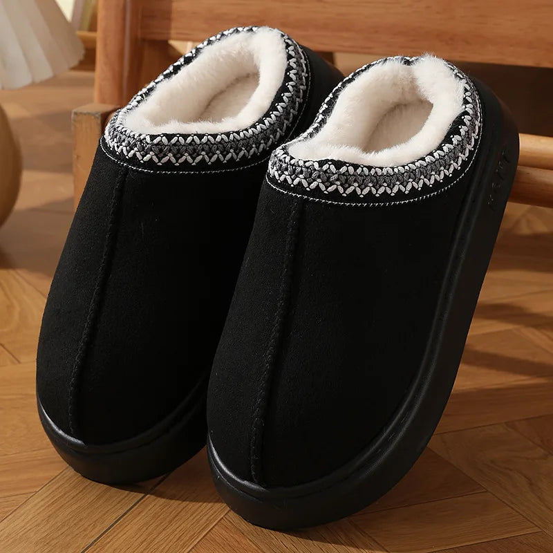 Chaussons à doublure chaude