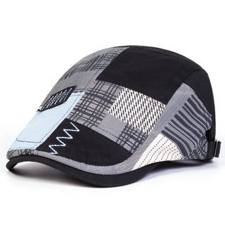 Casquette patchwork pour homme