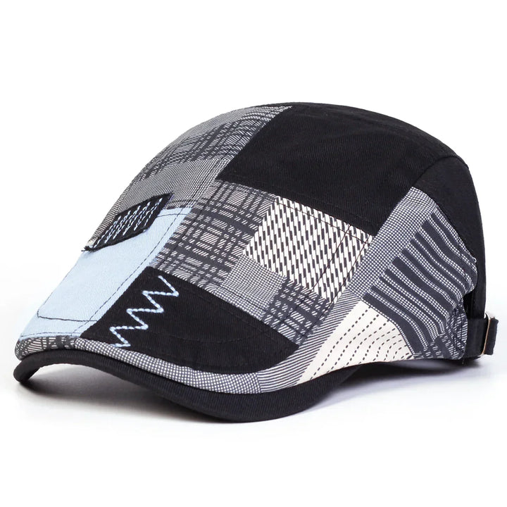 Casquette patchwork pour homme