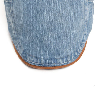 Casquette plate premium en denim – style intemporel et confort quotidien