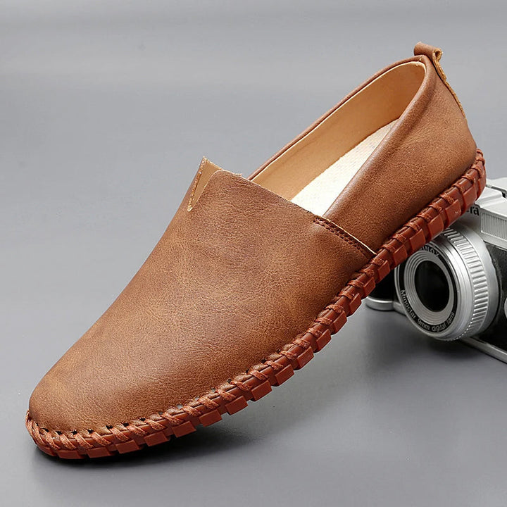 Mocassins en cuir