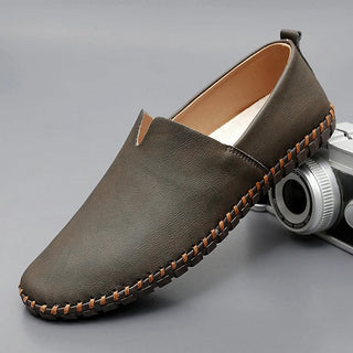 Mocassins en cuir