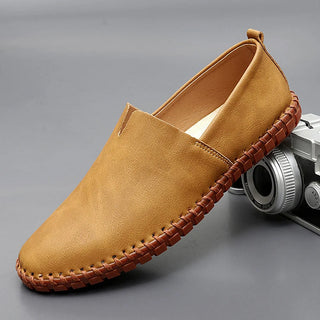 Mocassins en cuir