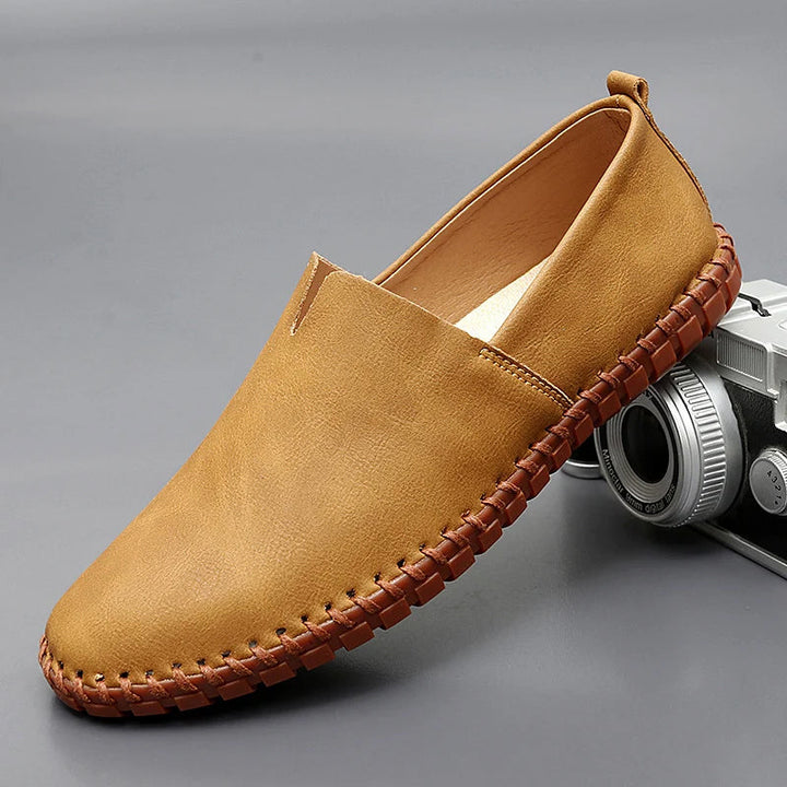 Mocassins en cuir
