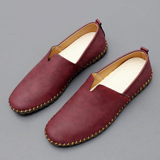 Mocassins en cuir