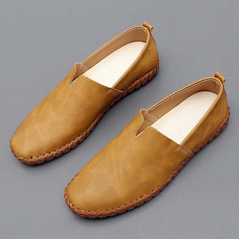 Mocassins en cuir