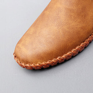 Mocassins en cuir