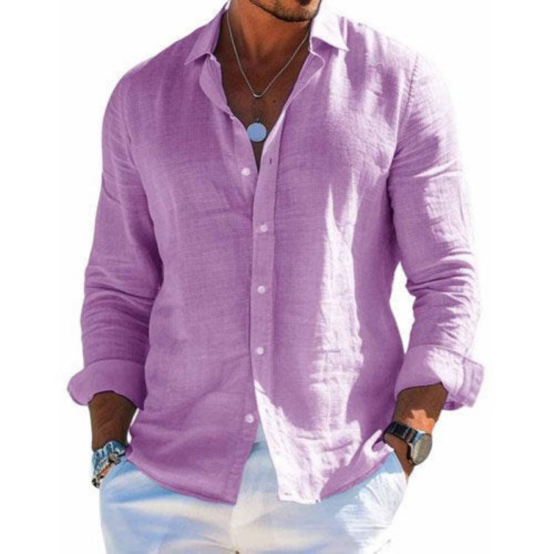 Chemise élégante en tissu respirant 1+1 offert