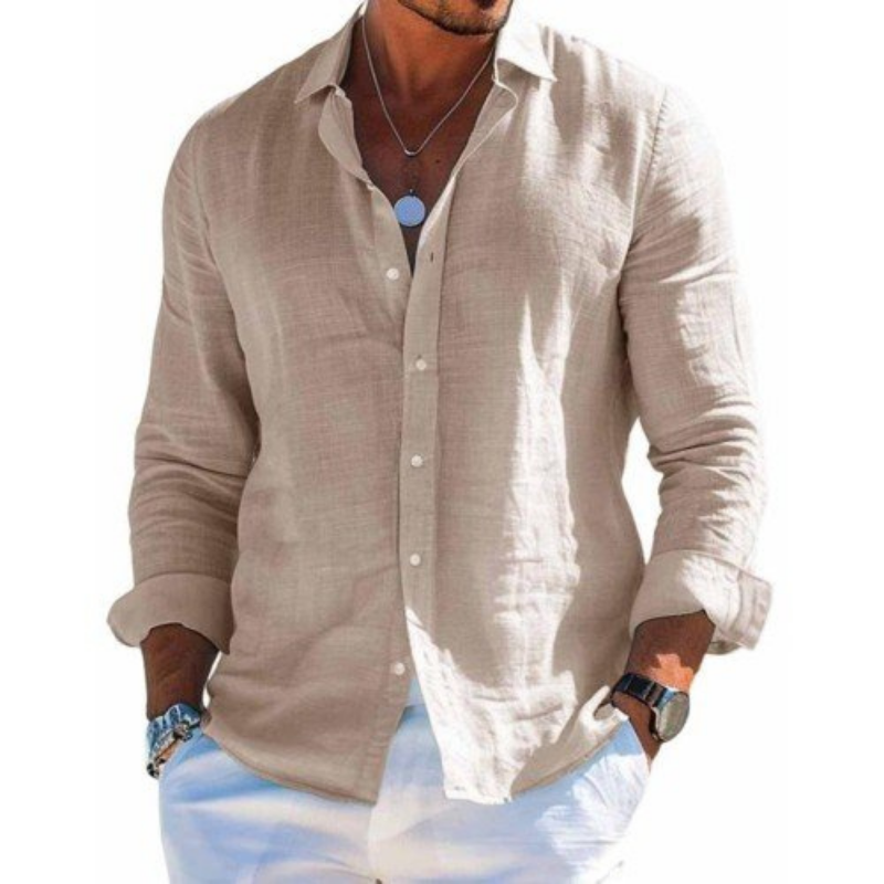 Chemise élégante en tissu respirant 1+1 offert