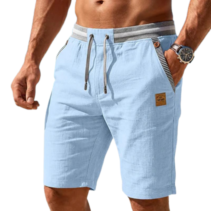 Short d'été léger à cordon de serrage