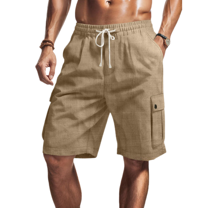 Short cargo en coton essentiel