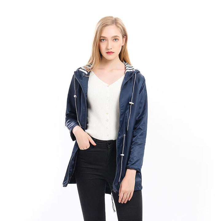 Imperméable à capuche