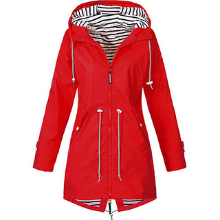 Imperméable à capuche