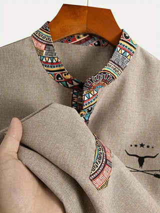 Chemise élégante à manches courtes