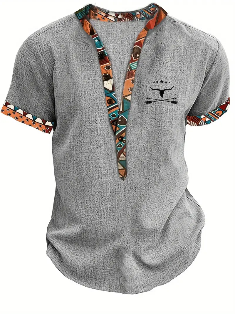 Chemise élégante à manches courtes