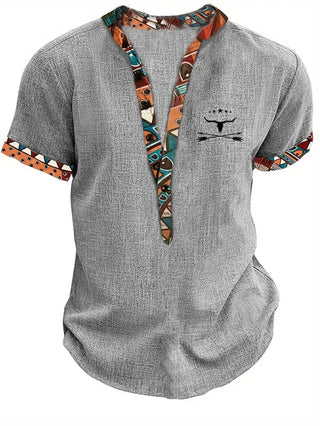 Chemise élégante à manches courtes
