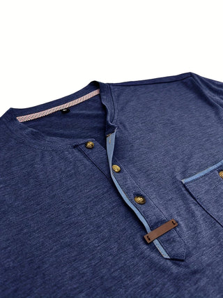 T-shirt col rond élégant avec poche