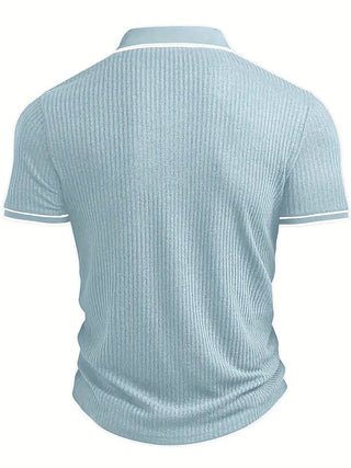 Polo élégant à manches courtes