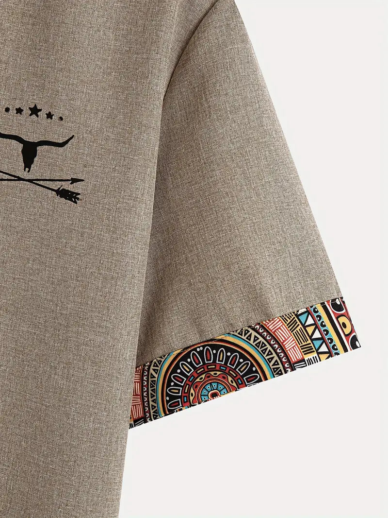 Chemise élégante à manches courtes