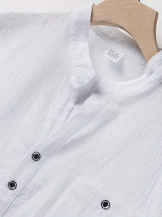 Chemise élégante à manches courtes
