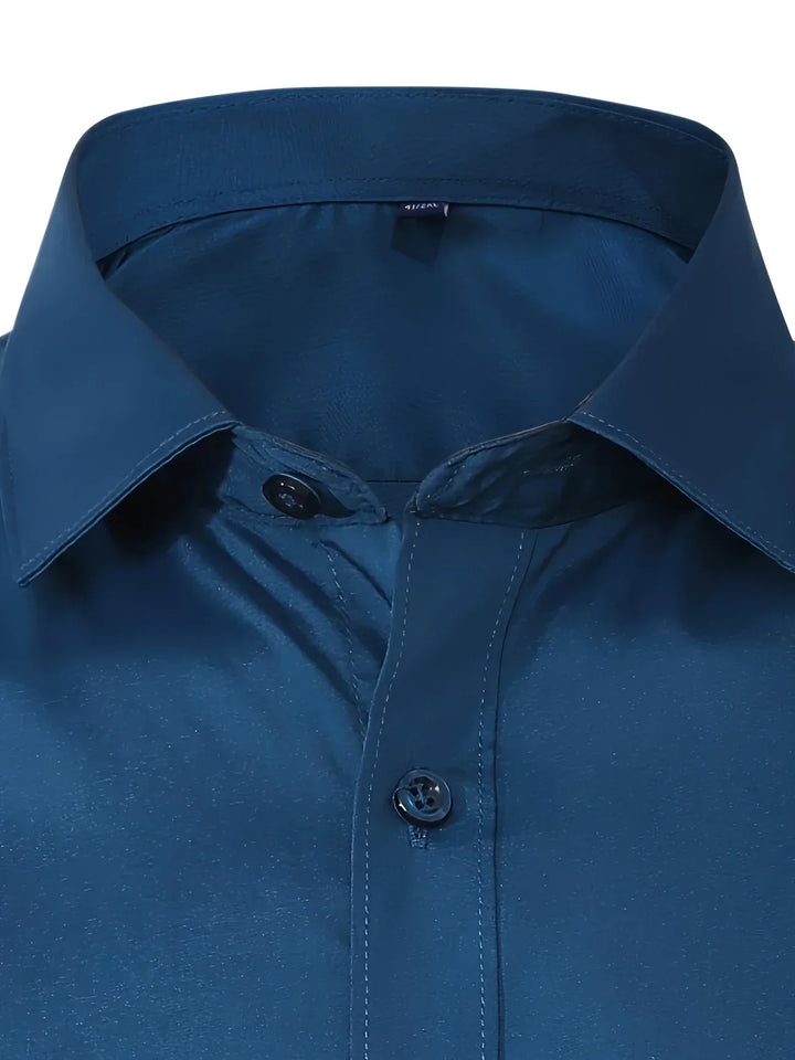Chemise élégante à manches longues avec boutons
