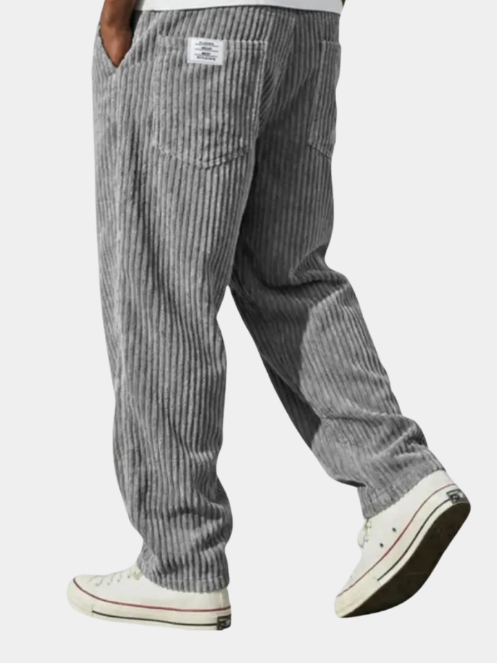 Pantalon en velours côtelé pour homme