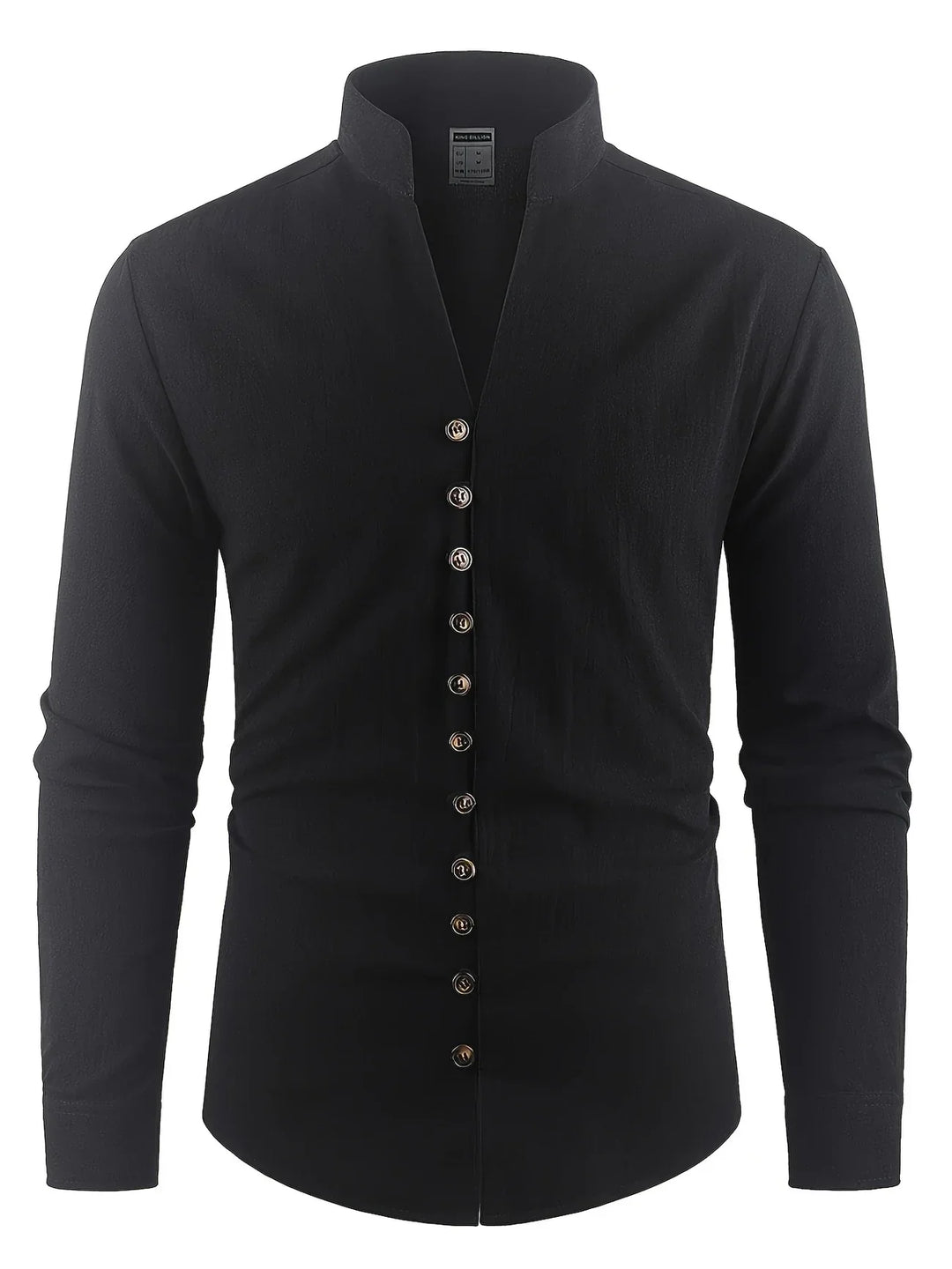 Chemise légère en coton à manches longues