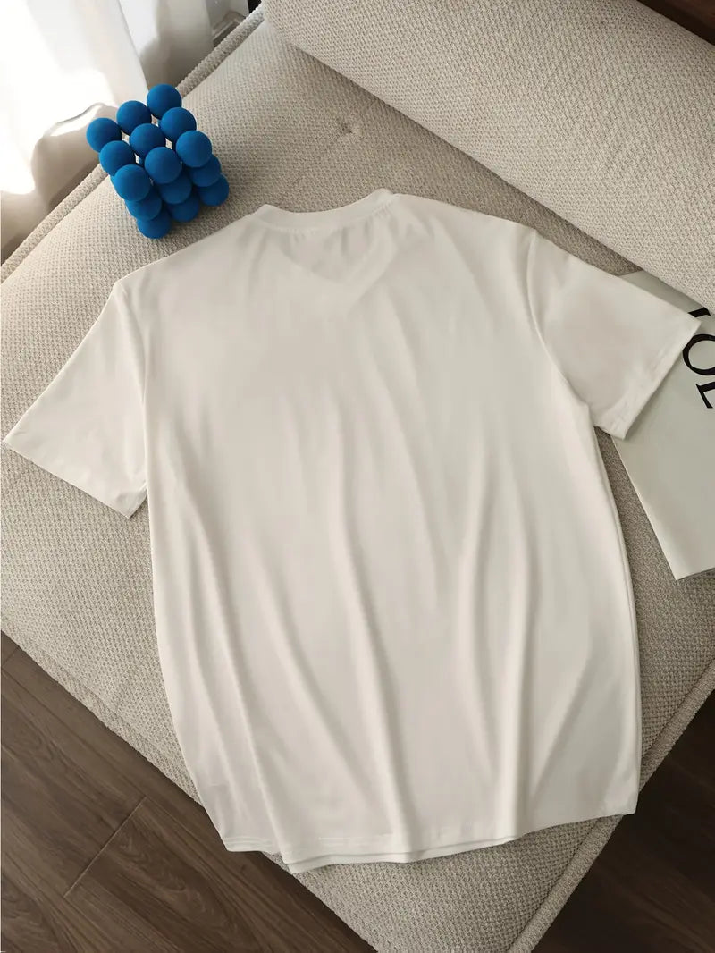 T-shirt stylé à manches courtes