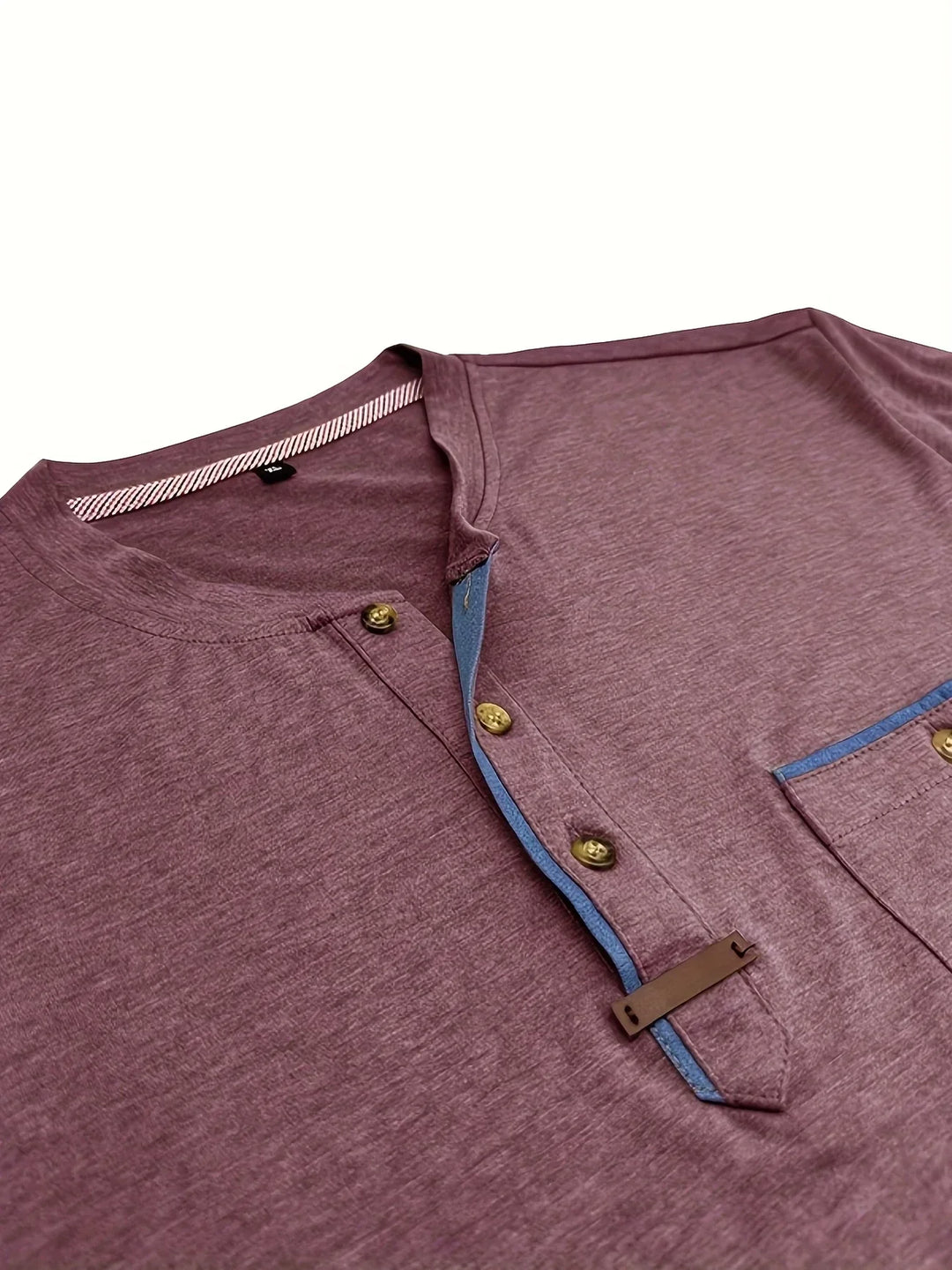 T-shirt col rond élégant avec poche