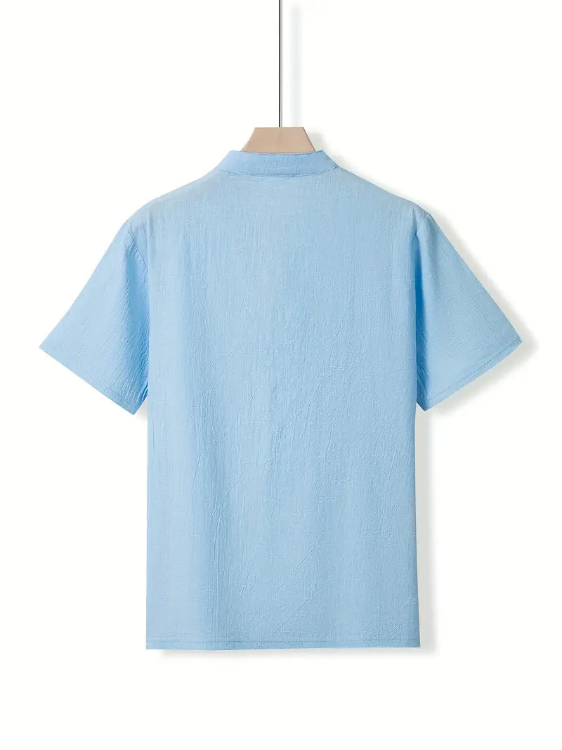 Chemise élégante à manches courtes