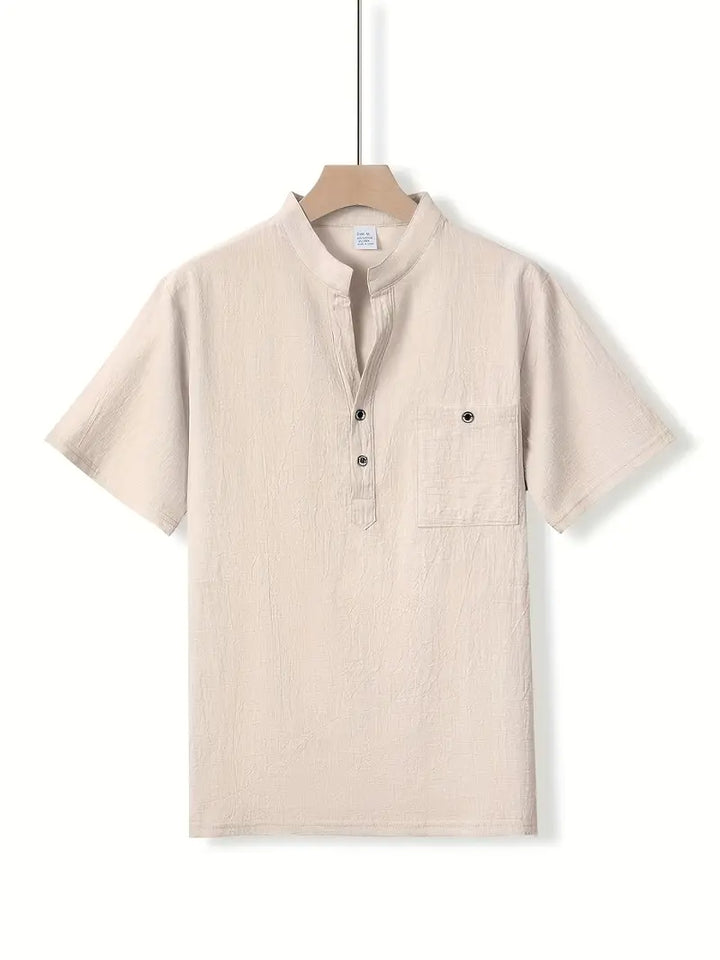Chemise élégante à manches courtes