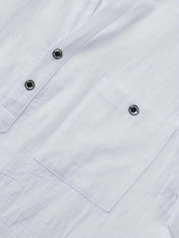Chemise élégante à manches courtes