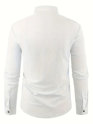 Chemise légère en coton à manches longues