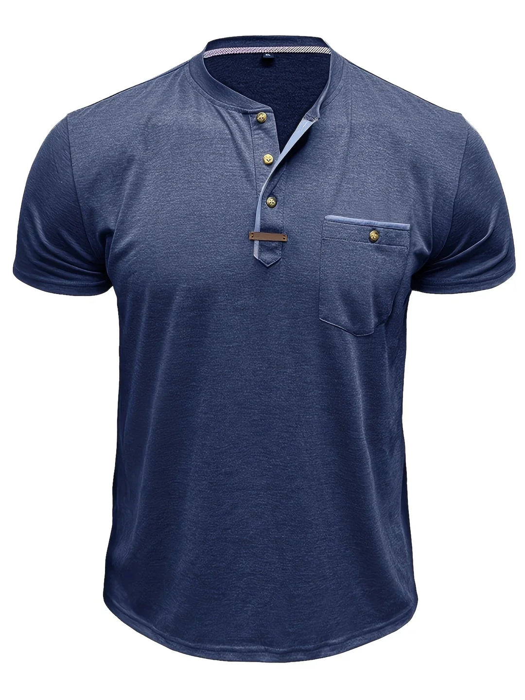 T-shirt col rond élégant avec poche